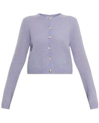 Lisa Yang - Felicia Button-Up Cardigan - Lyst