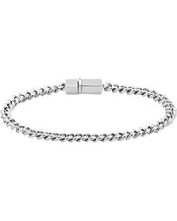Tom Wood - Rounded Curb Bracelet Thin - Lyst
