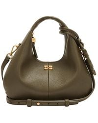 Ganni - Mini Hobo Handbag - Lyst