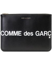 Comme des Garçons - Comme Des Garçons Wallet Cdg Huge Logo Wallet - Lyst
