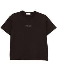 Jil Sander - Logo Crew-Neck T-Shirt - Lyst