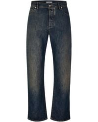 Fendi - Water-Washed, Distressed, Slightly Flared Jeans - Lyst