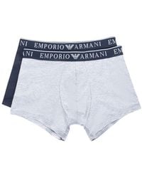 Emporio Armani - Elastic Waist Underwear Two-Piece - Lyst