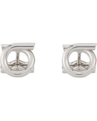 Ferragamo - Ferragamo Gancini Cufflinks - Lyst