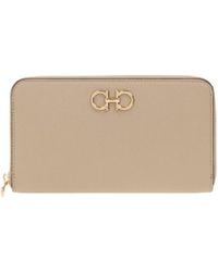 Ferragamo - Ferragamo Gancini Continental Wallets - Lyst