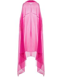 Dries Van Noten - Silk Cape - Lyst