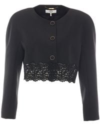 Chloé - Long-Sleeved Casual Jacket - Lyst