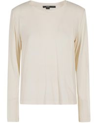 Seventy - Long Sleeved Crewneck Jersey T-Shirt - Lyst