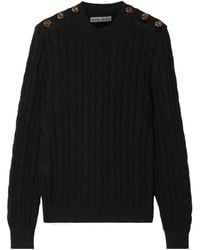 Blazé Milano - Cable Knit Sweater - Lyst