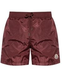 Moncler - Drawstring Swim Shorts - Lyst