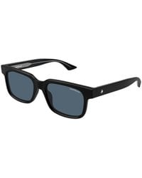 Montblanc - Eyewear Square Frame Sunglasses - Lyst