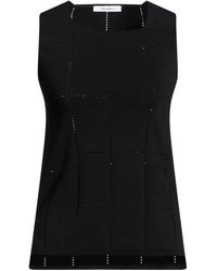Max Mara - Minimalist Solid-Colored Knit Tank Top - Lyst