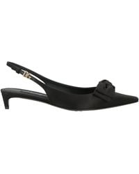Dolce & Gabbana - Bow Low-Heeled Pointed-Toe Shoes - Lyst