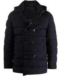 Moorer - Florio Double-Breasted Padded Jacket - Lyst