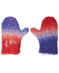 ERL - Degrade-Knit Brushed Gloves - Lyst