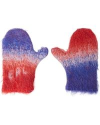 ERL - Degrade-Knit Brushed Gloves - Lyst