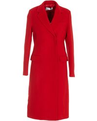 MSGM - Double-Breasted Tailored Coat - Lyst