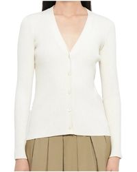 Weekend by Maxmara - Ribbed-Knit Cardigan - Lyst
