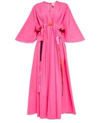 ROKSANDA - Naomina Cotton Poplin Midi Dress - Lyst