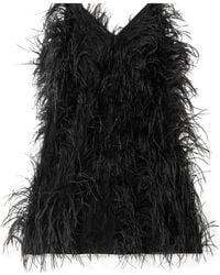 Sharon Wauchob - Silk-Satin Mini Dress - Lyst