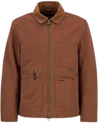 Barbour - Collared Casual Jacket - Lyst