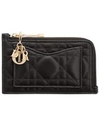 Dior - Lady Compact Zipped Card Holder - Lyst