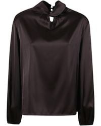 D.exterior - Cutout Detail Blouse - Lyst