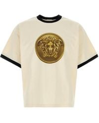 Versace - Medusa Coin Print T-Shirt - Lyst