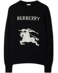 Burberry - Ekd Cashmere Jumper - Lyst