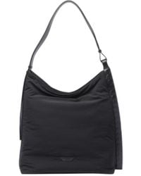 Bottega Veneta - Logo Patch Shoulder Bag - Lyst