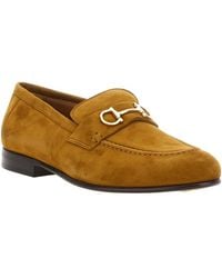 Ferragamo - Round Toe Loafers - Lyst