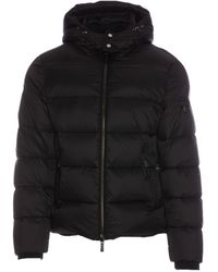 Moorer - Brett-Sh Hooded Zipped Down Jacket - Lyst
