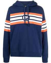 Gucci - Stripe-Print Hoodie - Lyst