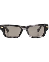 Bottega Veneta - Eyewear Dizzy Square Sunglasses - Lyst