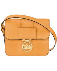 Longchamp - Small Box-Trot Crossbody Bag - Lyst