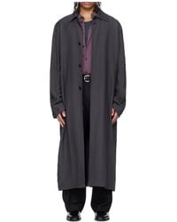 Our Legacy - Cloak Collared Trench Coat - Lyst