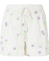 Essentiel Antwerp - Jelena Sequin-Embellished Shorts - Lyst
