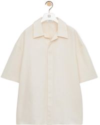 Loewe - Relaxed Short Sleeved Shirt - Lyst