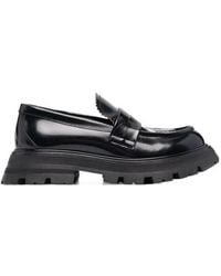 McQueen - Wander Penny Loafers - Lyst