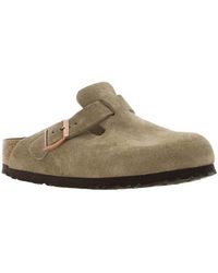 Birkenstock - Round Head Flat-Soled Slippers - Lyst