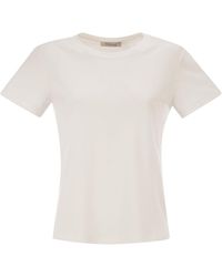 Max Mara - Smmsegale Crewneck Jersey T-Shirt - Lyst