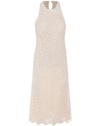 Patrizia Pepe - Lace Midi Dress - Lyst