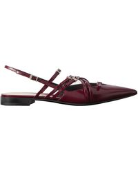 Gucci - Strappy Pointed-Toe Slingback Flats - Lyst