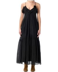 Isabel Marant - Étoile Vasma Ruffled Long Dress - Lyst