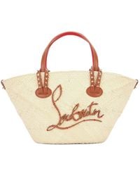 Christian Louboutin - Logo Studded Tote Bag - Lyst