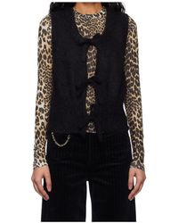 Ganni - Tie String Vest - Lyst