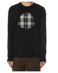 Moncler - Long-Sleeved Crewneck T-Shirt - Lyst