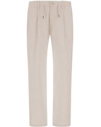 Herno - Pleat-Detailing Trousers - Lyst