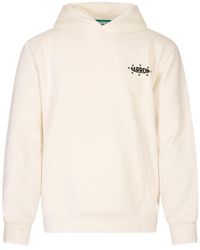 Barrow - Sweatshirt With Coconut-Patterned Teddy Bear Print - Lyst