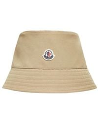 Moncler - Logo Patch Bucket Hat - Lyst